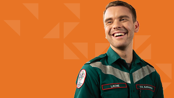 Public sector employee Lachie, Paramedic