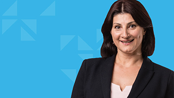 Public sector employee Natasha, Senior Advisor Financial Management